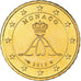 Monaco, 10 Euro Cent, 2013, VZ, Messing, Gadoury:MC188