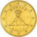 Monaco, 50 Euro Cent, 2013, VZ, Messing, Gadoury:MC192
