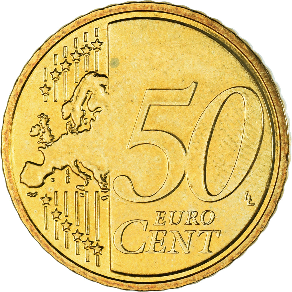 Monaco, 50 Euro Cent, 2013, AU(55-58), Brass, Gadoury:MC192