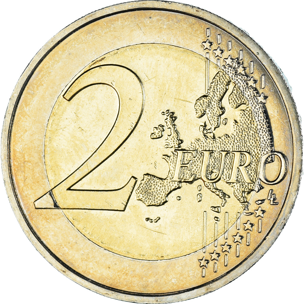 Mónaco, 2 Euro, 2012, EBC+, Bimetálico, Gadoury:MC196