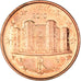 Italy, Euro Cent, 2010, Rome, AU(55-58), Copper Plated Steel, KM:210