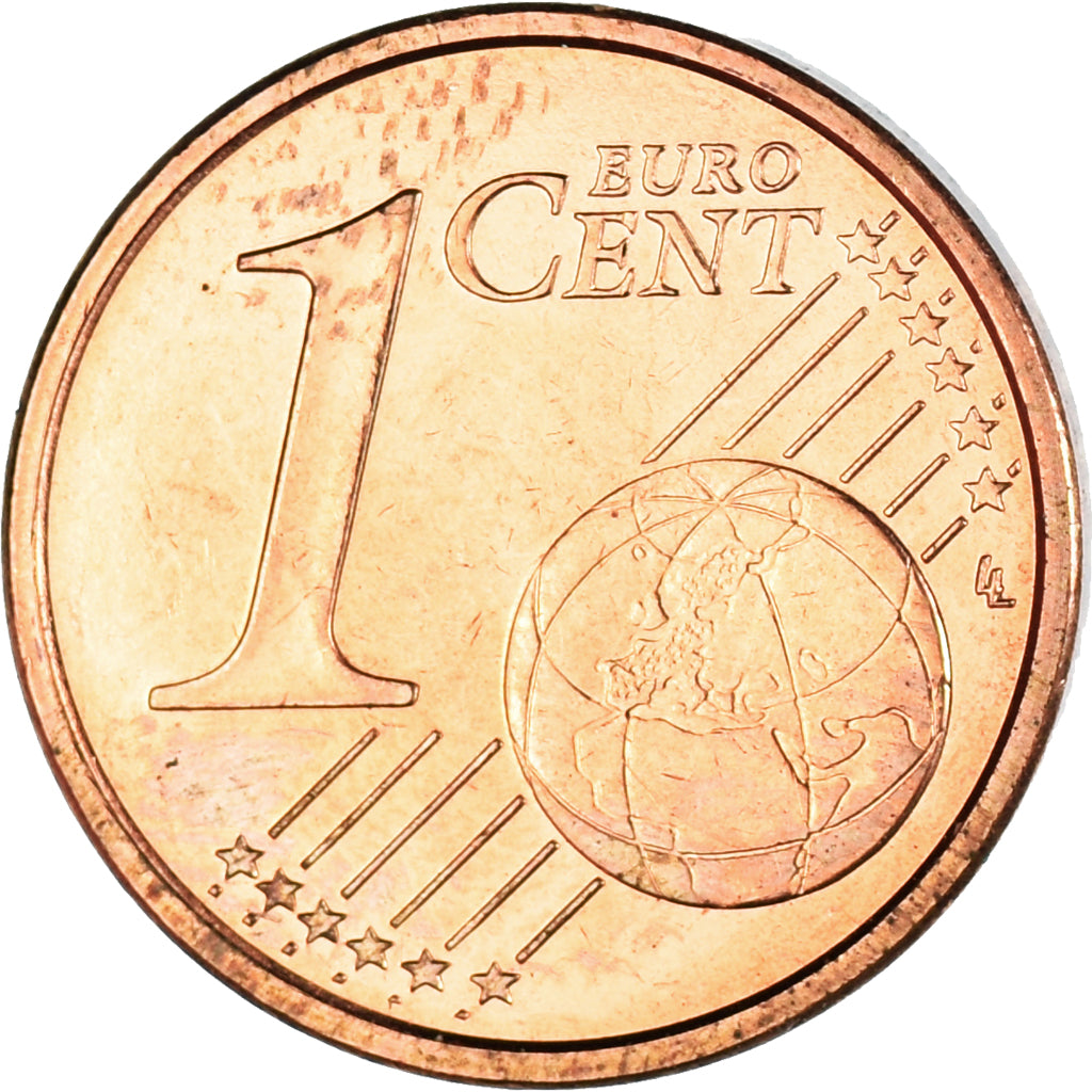Italy, Euro Cent, 2010, Rome, AU(55-58), Copper Plated Steel, KM:210