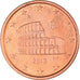 Italien, 5 Euro Cent, 2013, Rome, VZ, Copper Plated Steel, KM:212