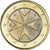Malta, Euro, 2008, Paris, EBC+, Bimetálico, KM:131