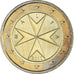 Malta, 2 Euro, 2010, Paris, MS(60-62), Bi-Metallic, KM:132