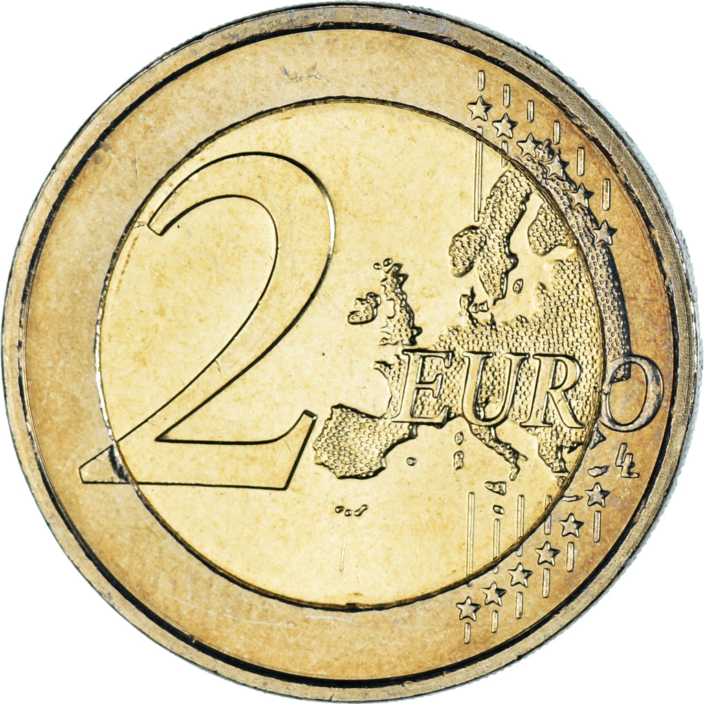 Malta, 2 Euro, 2010, Paris, MS(60-62), Bi-Metallic, KM:132