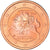 Lituania, 2 Euro Cent, 2015, EBC, Cobre chapado en acero, KM:206