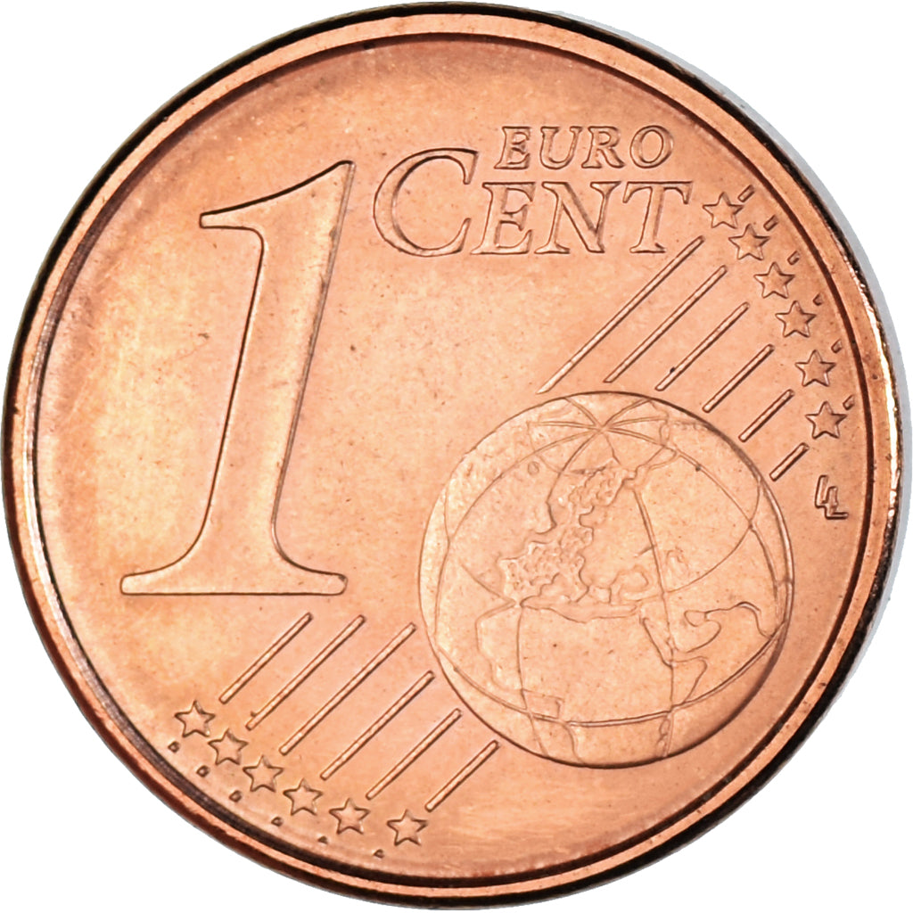 CIDADE DO VATICANO, Euro Cent, 2007, Rome, AU(55-58), Aço Cromado a Cobre