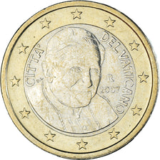 Cité du Vatican, Euro, 2007, Rome, SUP, Bimétallique, KM:381