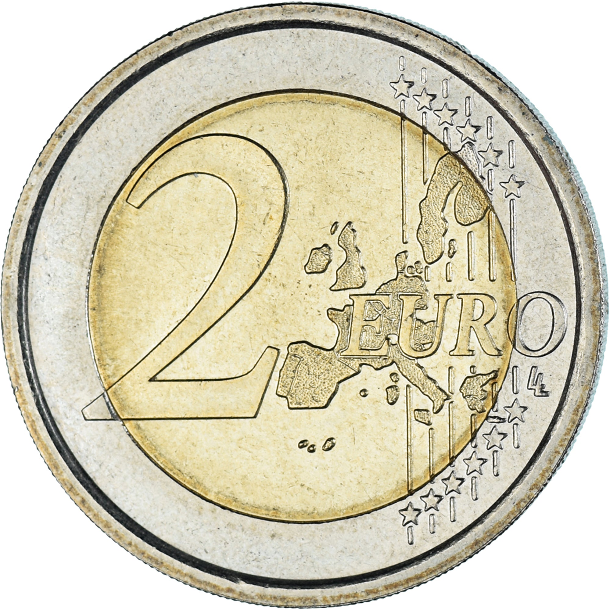 VATICAN CITY, 2 Euro, 2007, Rome, AU(55-58), Bi-Metallic, KM:382