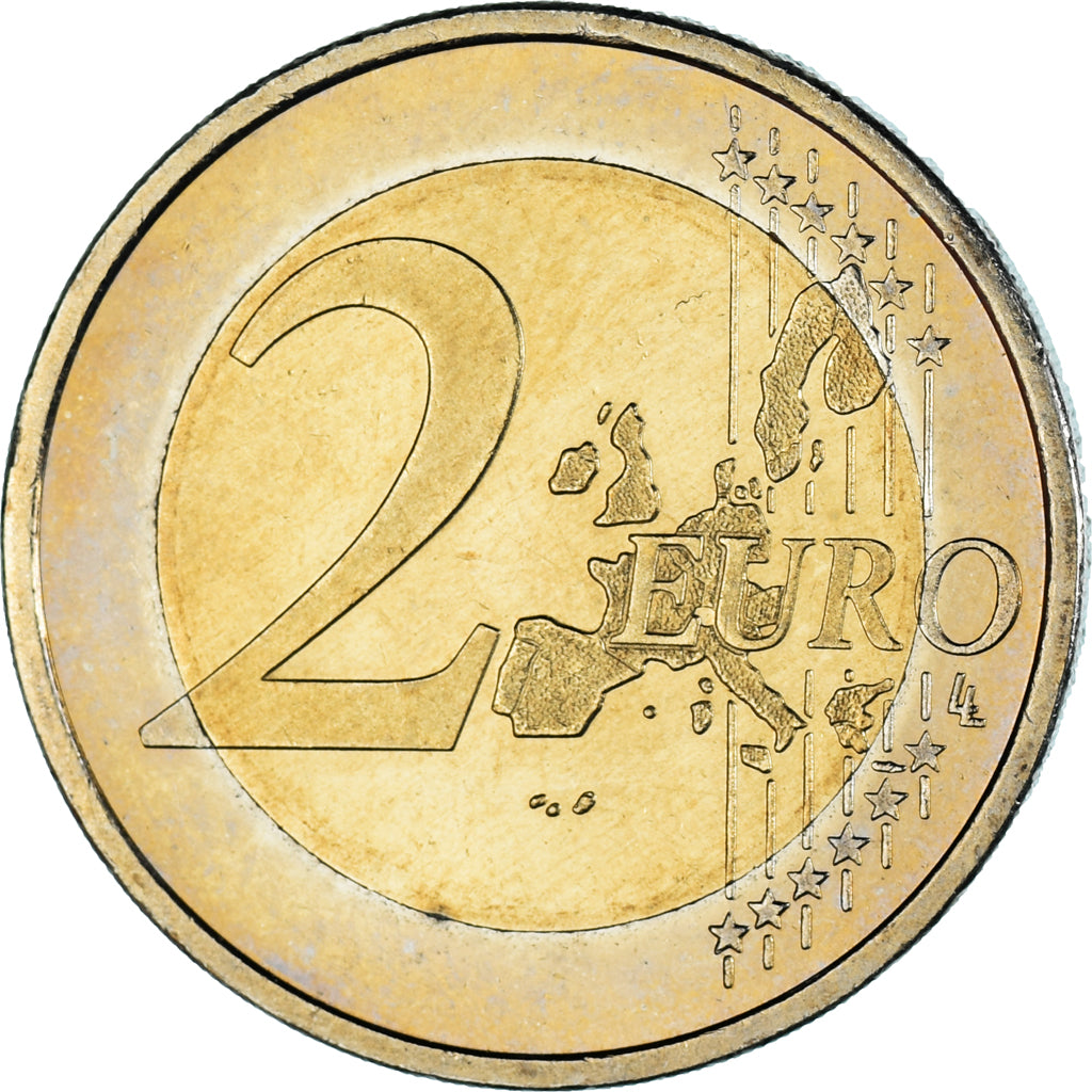 Países Bajos, 2 Euro, 2003, Utrecht, EBC+, Bimetálico, KM:241