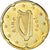 REPUBLIKA IRLANDII, 20 Euro Cent, 2008, Sandyford, AU(55-58), Mosiądz, KM:48