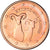 Chipre, 5 Euro Cent, 2012, EBC, Cobre chapado en acero, KM:80