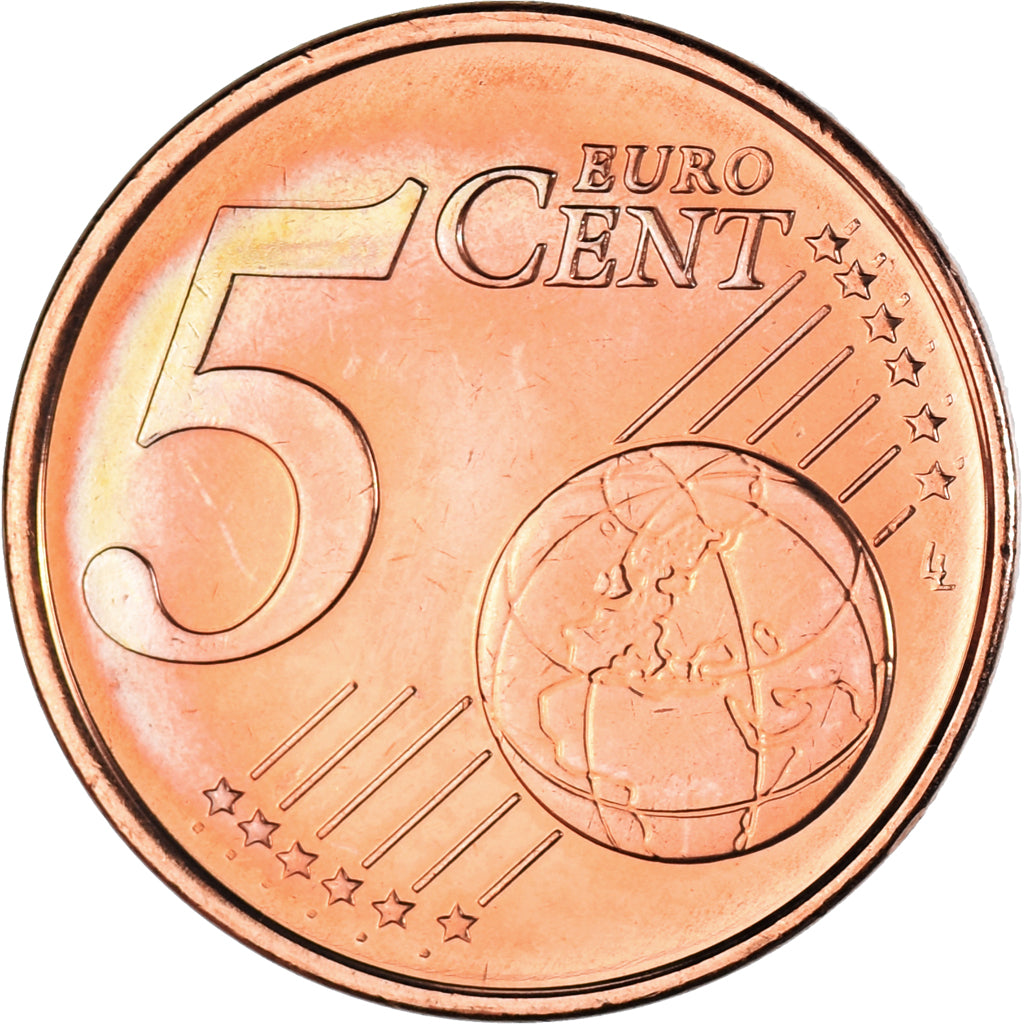 Zypern, 5 Euro Cent, 2012, VZ, Copper Plated Steel, KM:80