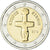 Chipre, 2 Euro, 2012, EBC+, Bimetálico, KM:85