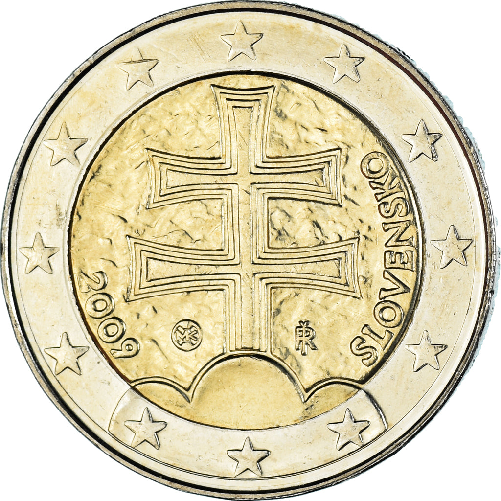 Slovakia, 2 Euro, 2009, Kremnica, MS(60-62), Bi-Metallic, KM:102