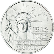Moneta, Francia, Statue de la Liberté, 100 Francs, 1986, Paris, SPL, Argento