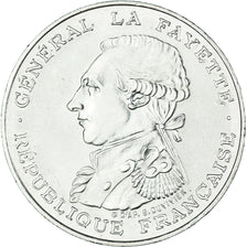 Coin, France, Lafayette, 100 Francs, 1987, Paris, MS(60-62), Silver, KM:962