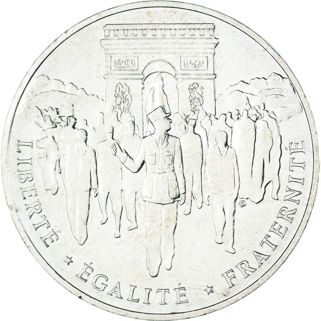 Münze, Frankreich, Libération de Paris, 100 Francs, 1994, Paris, VZ+, Silber