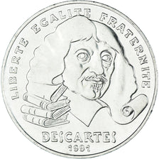 Coin, France, Descartes, 100 Francs, 1991, Paris, MS(60-62), Silver, KM:996