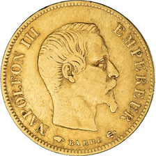 Munten, Frankrijk, Napoléon III, 10 Francs, 1856, Paris, FR+
