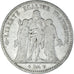 Moneda, Francia, Hercule, 5 Francs, 1875, Bordeaux, BC+, Plata, KM:820.2