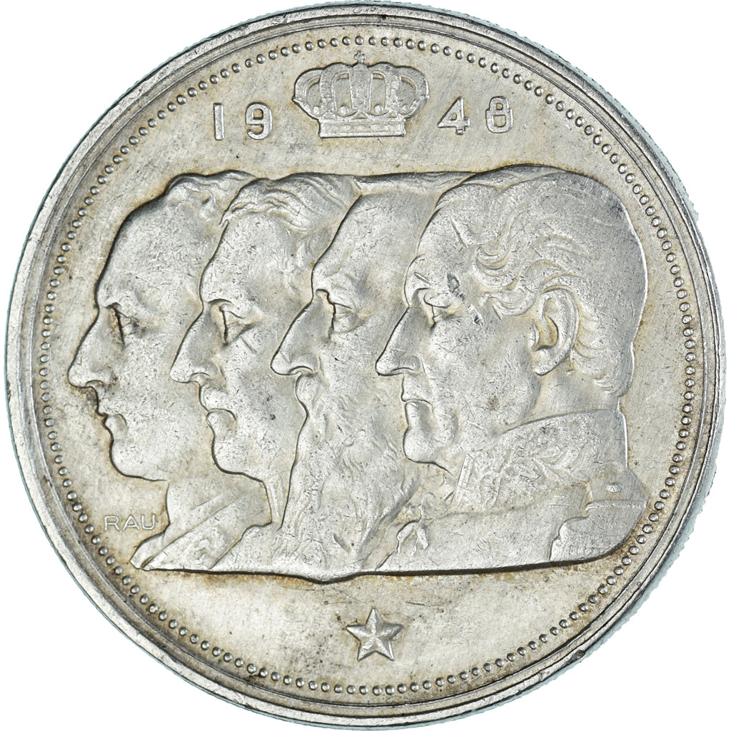 Moneta, Belgio, Régence Prince Charles, 100 Francs, 100 Frank, 1948, Bruxelles