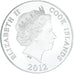 Moeda, Ilhas Cook, Elizabeth II, 10 Dollars, 2012, Mint of Norway, UNC, Prata