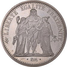 Munten, Frankrijk, Hercule, 10 Francs, 1971, Pessac, Piéfort, PR+, Zilver
