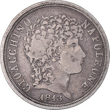 Coin, ITALIAN STATES, NAPLES, Joachim Murat, 2 Lire, 1813, Naples, VF(30-35)