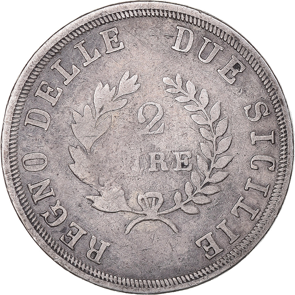 Coin, ITALIAN STATES, NAPLES, Joachim Murat, 2 Lire, 1813, Naples, VF(30-35)