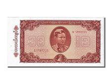 Burma, 10 Kyats, 1965, KM #54, UNC(65-70), M4898325