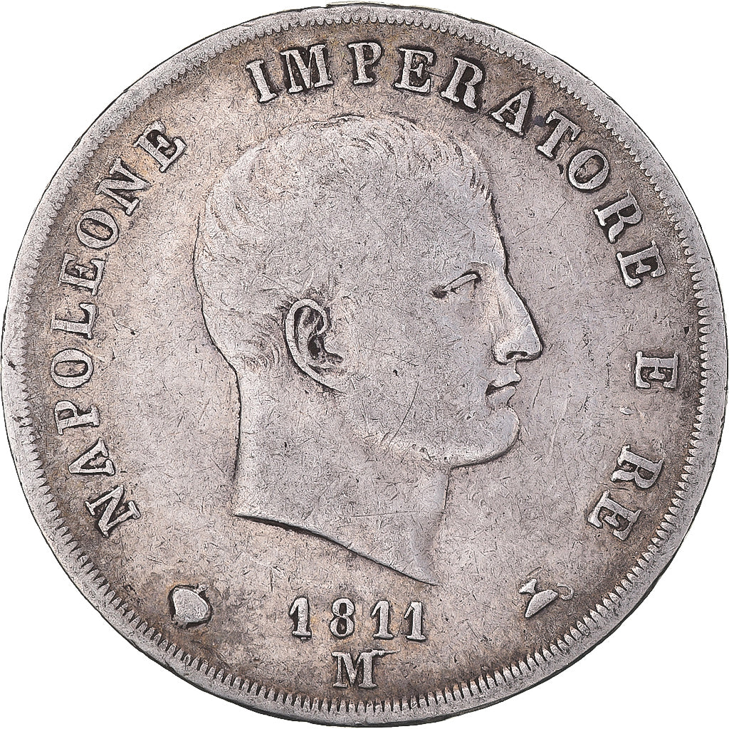 Coin, ITALIAN STATES, KINGDOM OF NAPOLEON, Napoleon I, 5 Lire, 1811, Milan