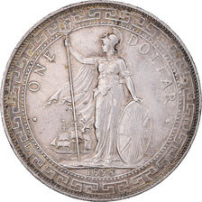 Coin, Great Britain, (no  Ruler Name), Dollar, 1898, AU(50-53), Silver, KM:T5