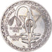 Coin, West African States, 500 Francs, 1972, AU(55-58), Silver, KM:7
