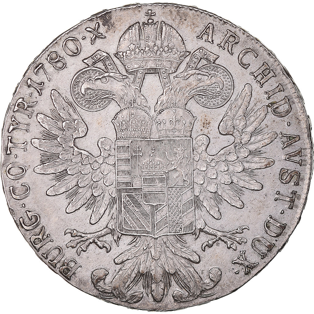 Coin, Austria, Joseph II, Thaler, 1780, Restrike, AU(55-58), Silver, KM:T1