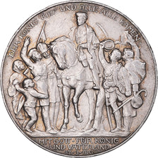 Coin, GERMANY - EMPIRE, Wilhelm II, 3 Mark, 1913, Berlin, EF(40-45), Silver