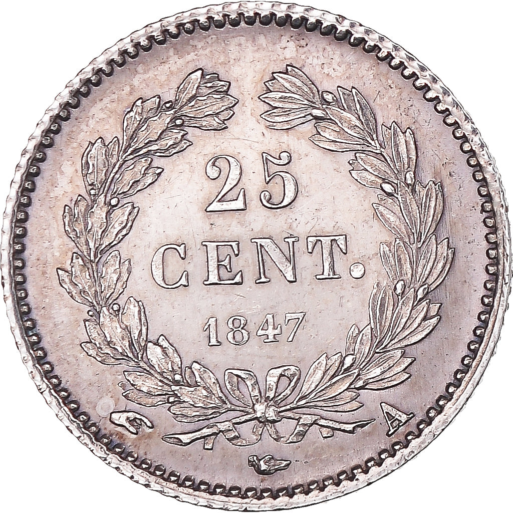 Monnaie, France, Louis-Philippe, 25 Centimes, 1847, Paris, SUP, Argent