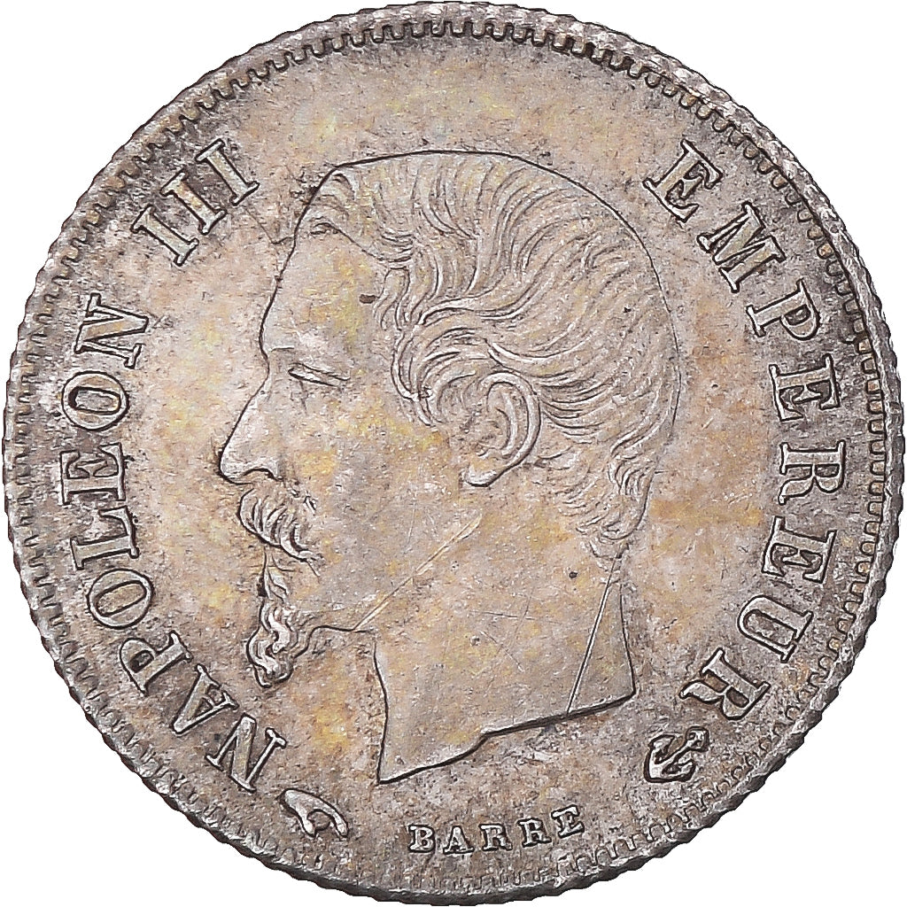 Monnaie, France, Napoleon III, 20 Centimes, 1860, Paris, SUP, Argent