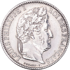 Coin, France, Louis-Philippe, 50 Centimes, 1847, Paris, AU(55-58), Silver