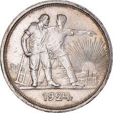 Münze, Russland, Rouble, 1924, VZ, Silber, KM:90.1