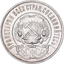 Coin, Russia, 50 Kopeks, 1922, AU(55-58), Silver, KM:83