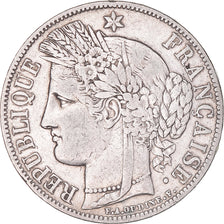 Coin, France, Cérès, 5 Francs, 1850, Paris, EF(40-45), Silver, KM:761.1