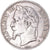 Moeda, França, Napoleon III, 5 Francs, 1868, Strasbourg, VF(30-35), Prata