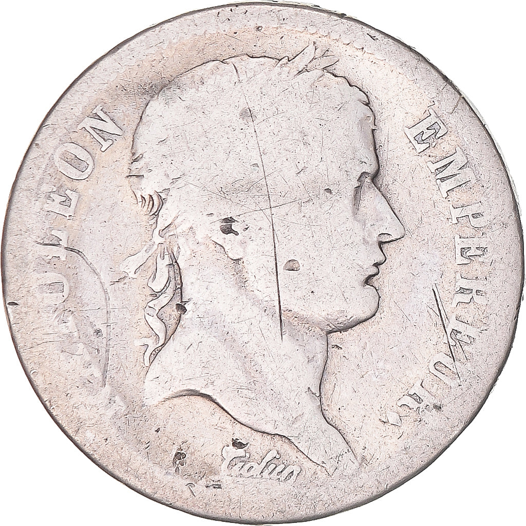 Moneta, Francia, Napoléon I, 2 Francs, 1809, Paris, B, Argento, KM:693.1