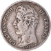 Moeda, França, Charles X, Franc, 1829, Paris, VF(30-35), Prata, KM:724.1