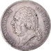 Munten, Frankrijk, Louis XVIII, 5 Francs, 1824, Toulouse, FR+, Zilver, KM:711.9