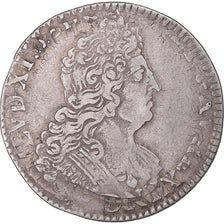 Moneta, Francia, Louis XIV, 1/4 Ecu aux insignes, MB+, Argento, Gadoury:156