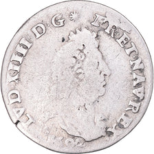Moeda, França, Louis XIV, 4 Sols aux 2 L, 4 Sols 2 Deniers, 1692, Tours