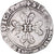 Coin, France, Henri III, Franc au Col Plat, 1582, Bayonne, VF(30-35), Silver